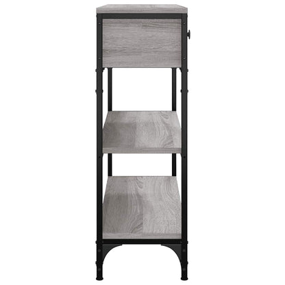 Console Table Grey Sonoma 72,5x25x75 cm Engineered Wood