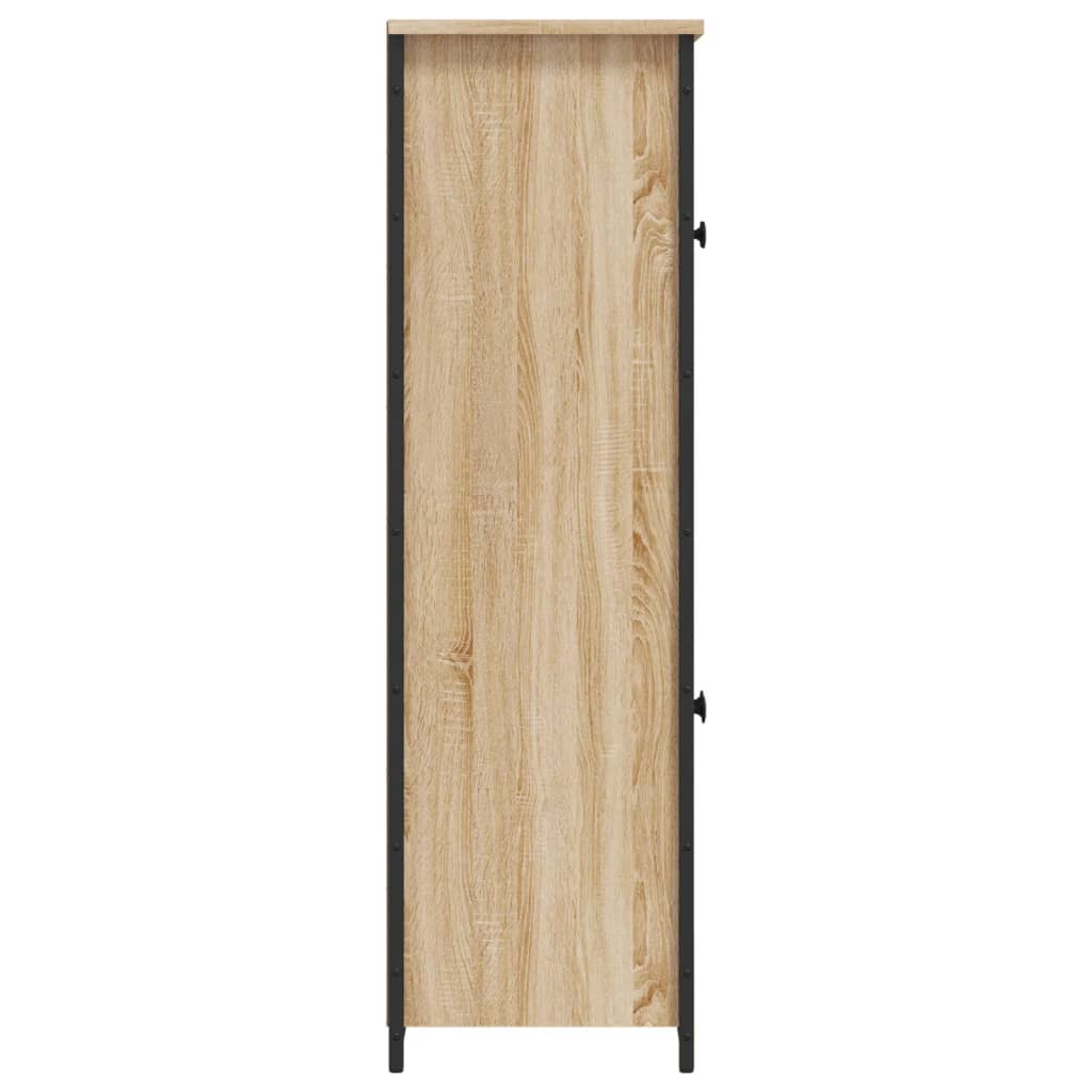 Highboard Sonoma Oak 62x32x106.5 cm Engineered Wood