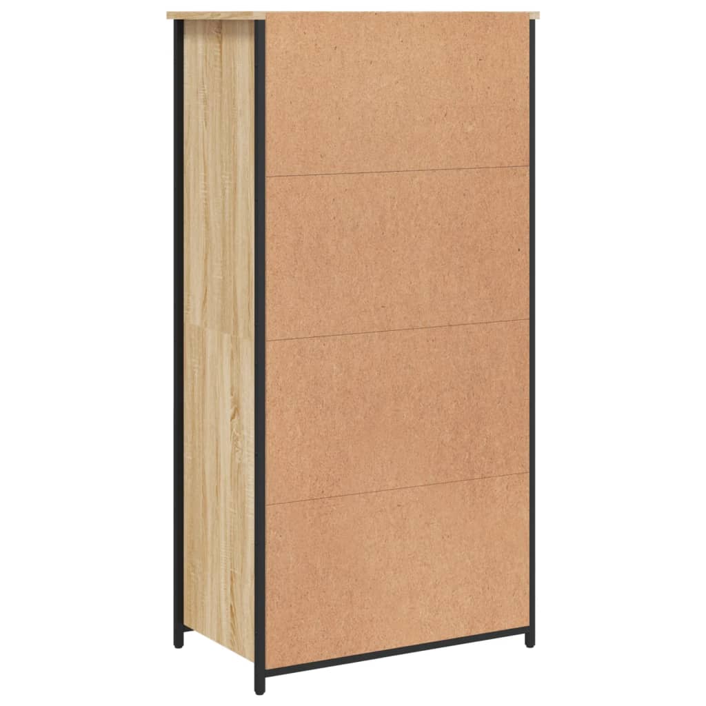 Highboard Sonoma Oak 62x36x121.5 cm Engineered Wood