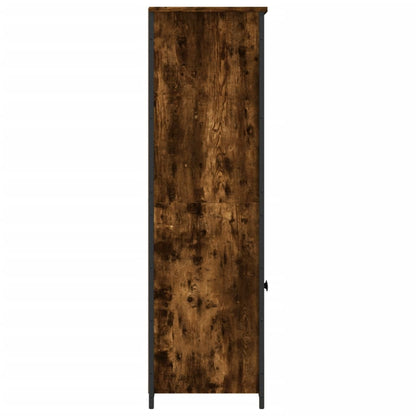 Highboard Smoked Oak 62x36x121.5 cm Engineered Wood