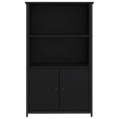 Highboard Black 62x32x103.5 cm Engineered Wood
