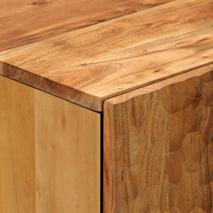 Side Cabinet 40x33x75 cm Solid Wood Acacia