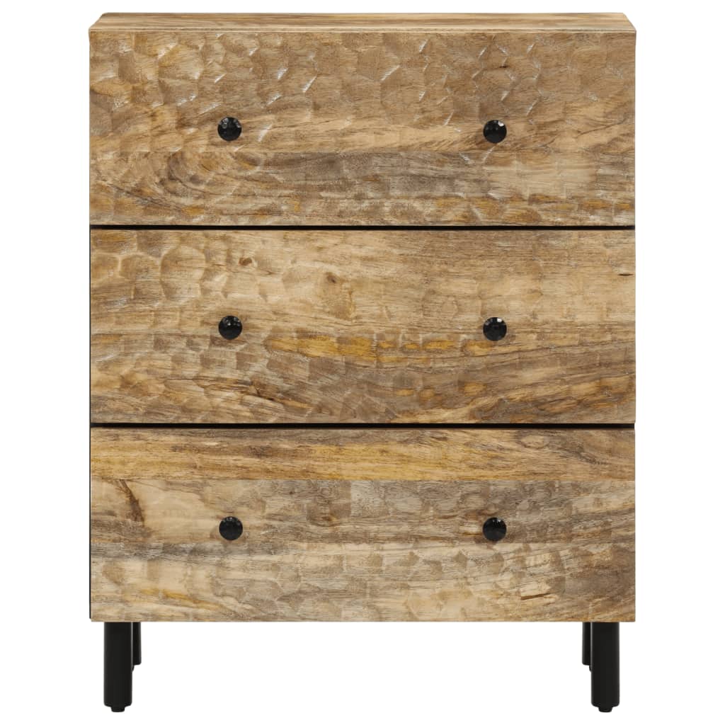 Side Cabinet 60x33x75 cm Solid Wood Mango