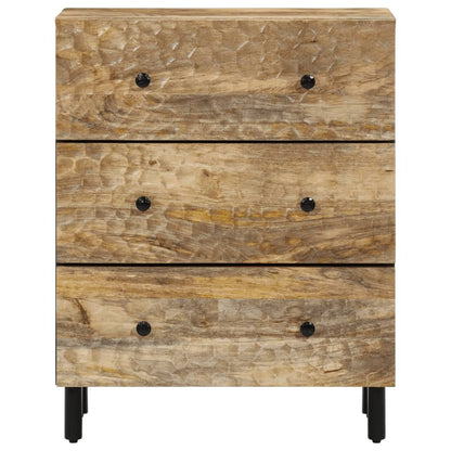 Side Cabinet 60x33x75 cm Solid Wood Mango