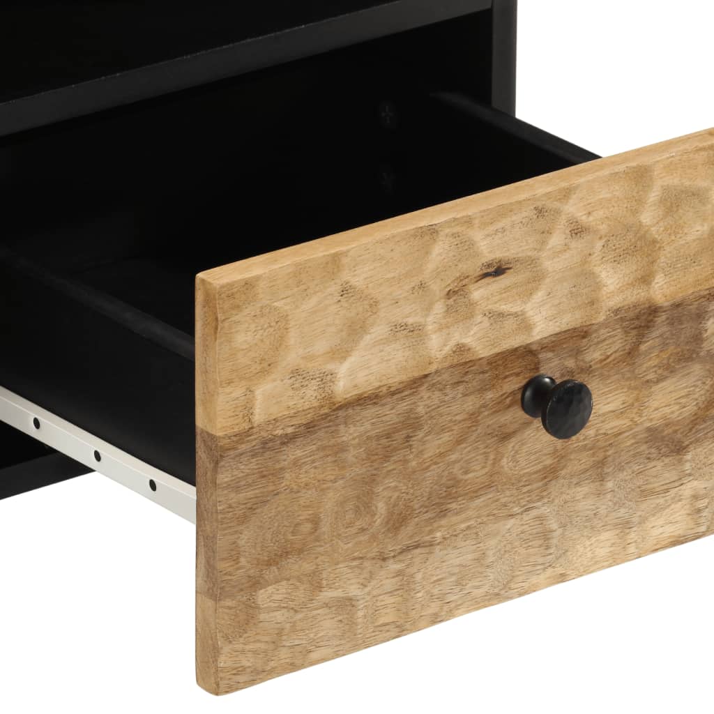 TV Cabinet 100x33x46 cm Solid Wood Mango