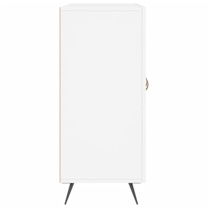 Sideboard White 90x34x80 cm Engineered Wood