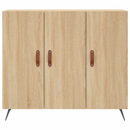 Sideboard Sonoma Oak 90x34x80 cm Engineered Wood