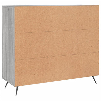 Sideboard Grey Sonoma 90x34x80 cm Engineered Wood