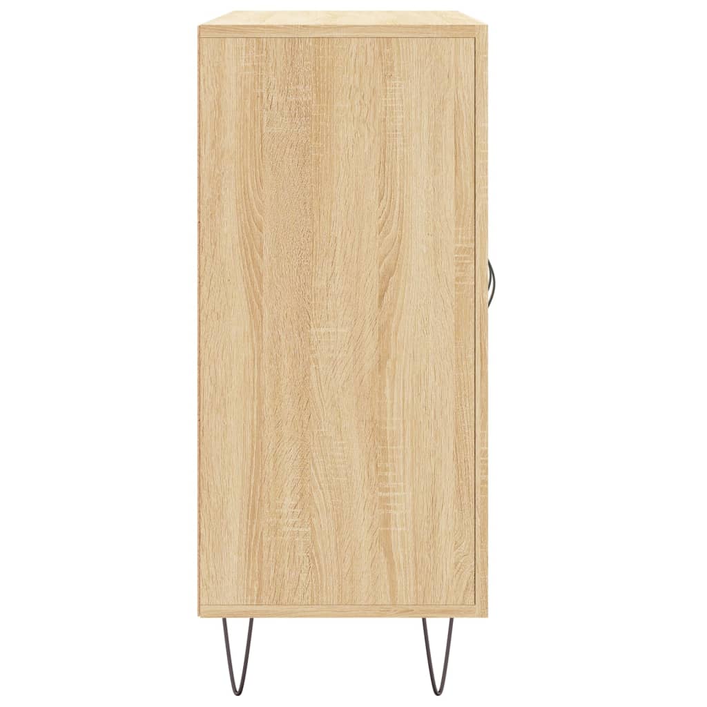 Sideboard Sonoma Oak 90x34x80 cm Engineered Wood