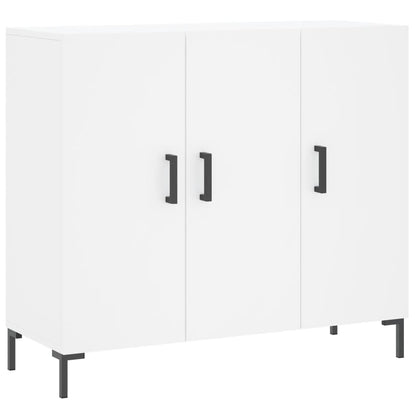 Sideboard White 90x34x80 cm Engineered Wood
