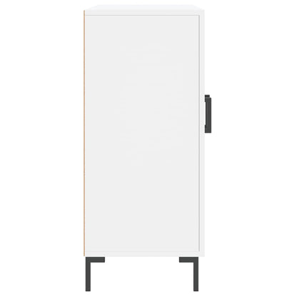 Sideboard White 90x34x80 cm Engineered Wood