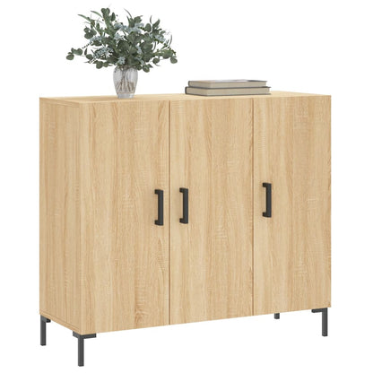 Sideboard Sonoma Oak 90x34x80 cm Engineered Wood