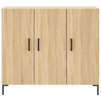 Sideboard Sonoma Oak 90x34x80 cm Engineered Wood