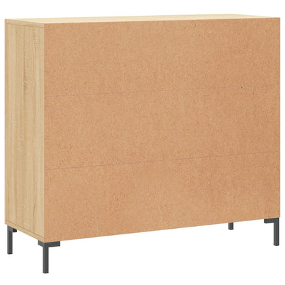Sideboard Sonoma Oak 90x34x80 cm Engineered Wood