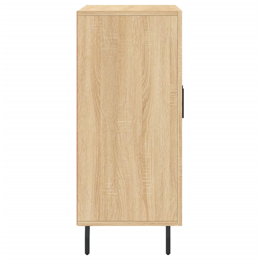 Sideboard Sonoma Oak 90x34x80 cm Engineered Wood