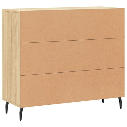 Sideboard Sonoma Oak 90x34x80 cm Engineered Wood