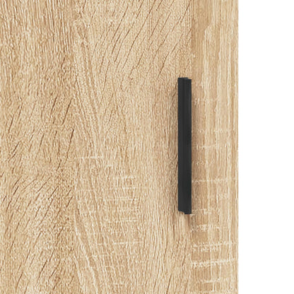 Sideboard Sonoma Oak 90x34x80 cm Engineered Wood