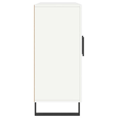 Sideboard White 90x34x80 cm Engineered Wood