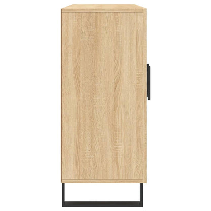 Sideboard Sonoma Oak 90x34x80 cm Engineered Wood
