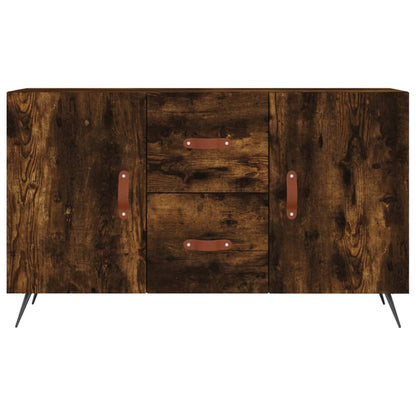 Sideboard Smoked Oak 100x36x60 cm Engineered Wood