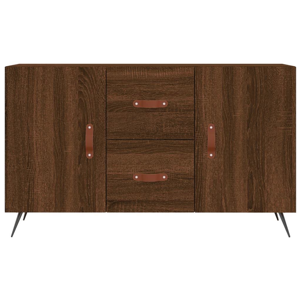 Sideboard Brown Oak 100x36x60 cm Engineered Wood