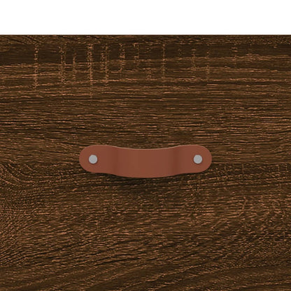 Sideboard Brown Oak 100x36x60 cm Engineered Wood