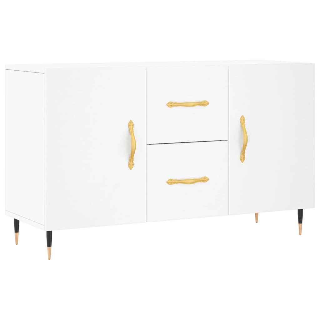 Sideboard | White | Engineered wood, metal | Sideboard | Rectangular