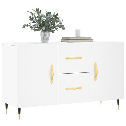Sideboard | White | Engineered wood, metal | Sideboard | Rectangular
