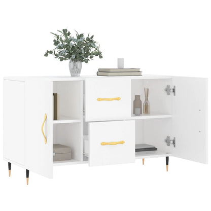 Sideboard | White | Engineered wood, metal | Sideboard | Rectangular