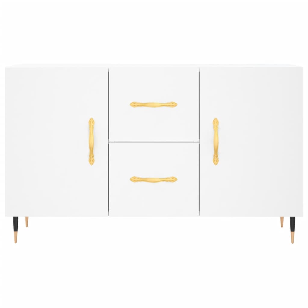 Sideboard | White | Engineered wood, metal | Sideboard | Rectangular