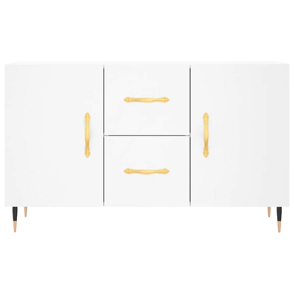 Sideboard White 100x36x60 cm Engineered Wood