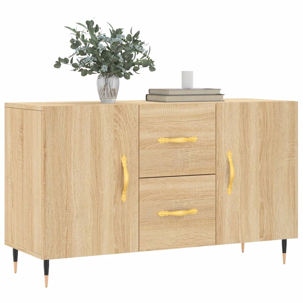 Sideboard | Sonoma oak | Engineered wood, Metal | Medium | Sideboard