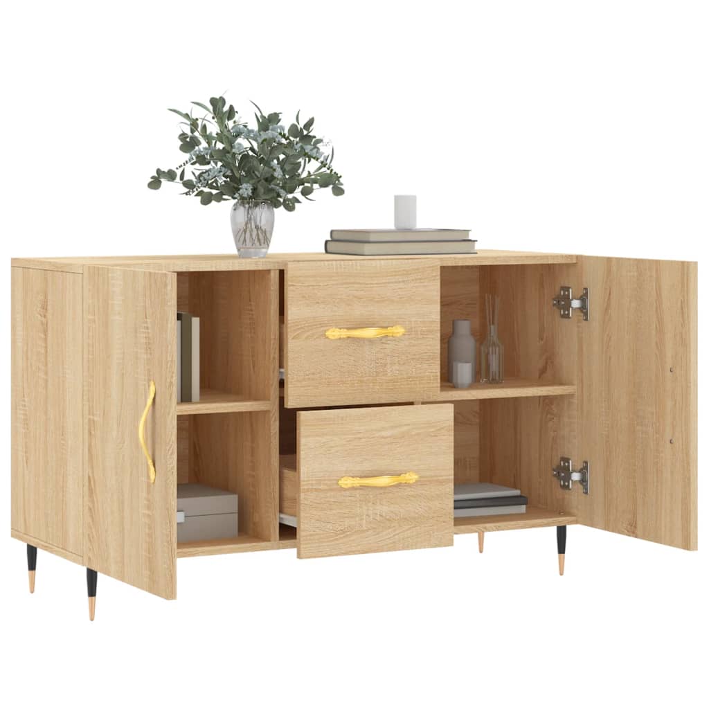 Sideboard | Sonoma oak | Engineered wood, Metal | Medium | Sideboard