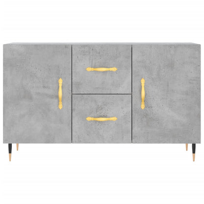 Sideboard Concrete Grey 100x36x60 cm Engineered Wood