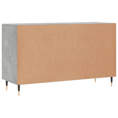 Sideboard Concrete Grey 100x36x60 cm Engineered Wood