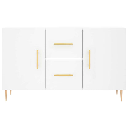 Sideboard White 100x36x60 cm Engineered Wood
