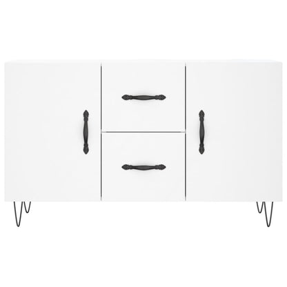 Sideboard White 100x36x60 cm Engineered Wood