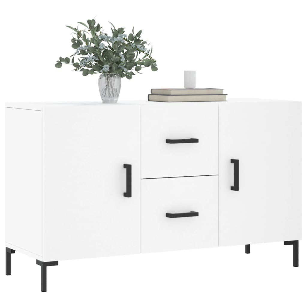 Sideboard | White | Engineered wood | 100 x 36 x 60 cm | Sideboard