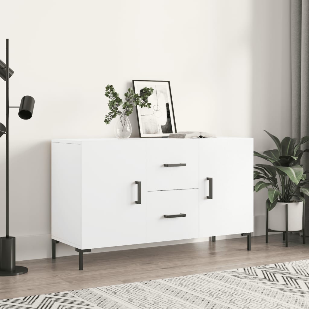 Sideboard | White | Engineered wood | 100 x 36 x 60 cm | Sideboard