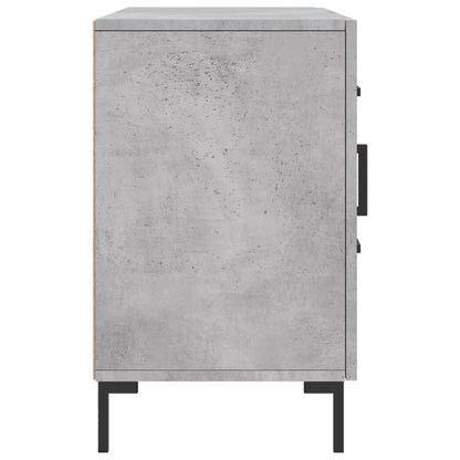 Sideboard Concrete Grey 100x36x60 cm Engineered Wood