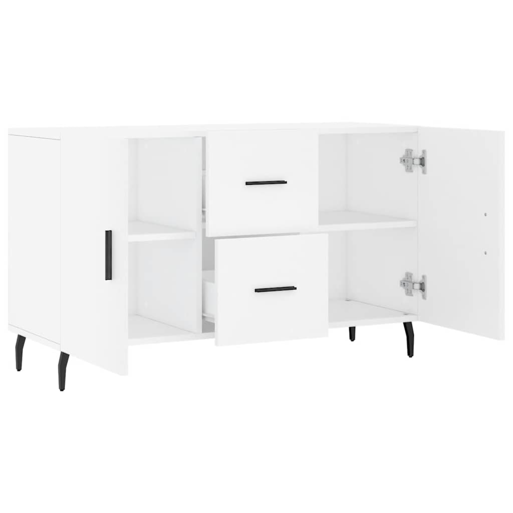Sideboard White 100x36x60 cm Engineered Wood