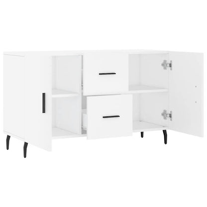 Sideboard White 100x36x60 cm Engineered Wood