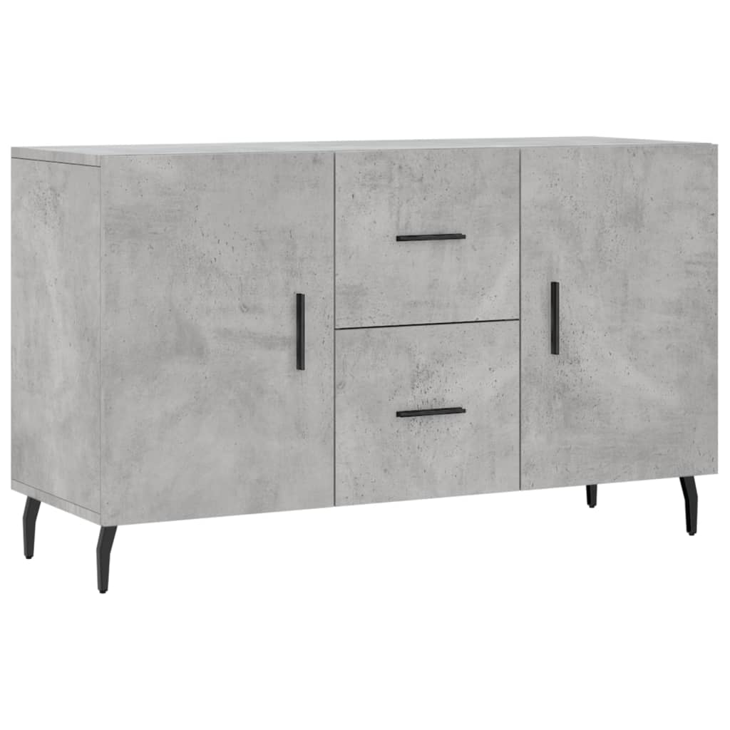 Sideboard | Concrete Grey | Engineered Wood, Metal | Medium | Modern
