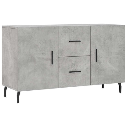 Sideboard Concrete Grey 100x36x60 cm Engineered Wood