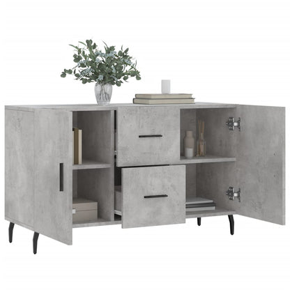 Sideboard | Concrete Grey | Engineered Wood, Metal | Medium | Modern