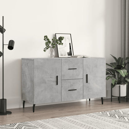 Sideboard | Concrete Grey | Engineered Wood, Metal | Medium | Modern