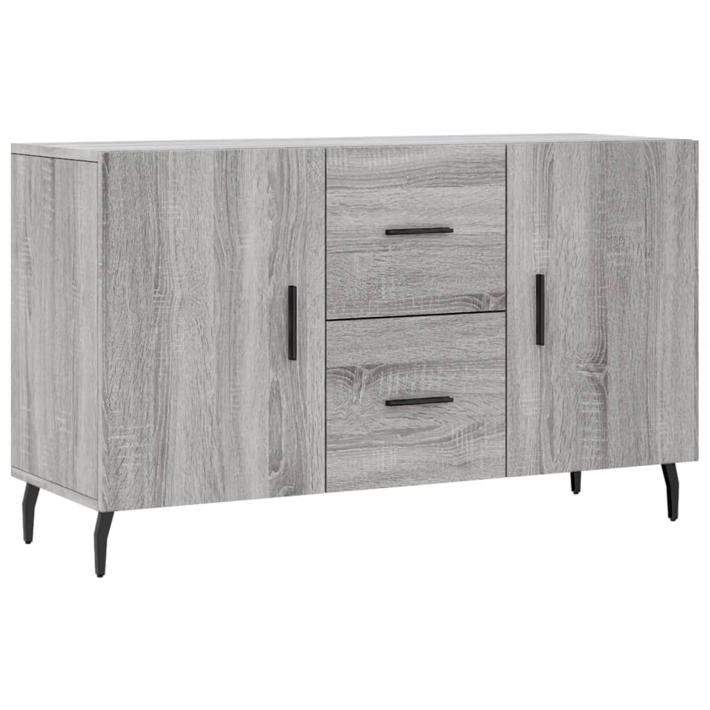 Sideboard | Grey Sonoma | Engineered wood, Metal | 100 x 36 x 60 cm