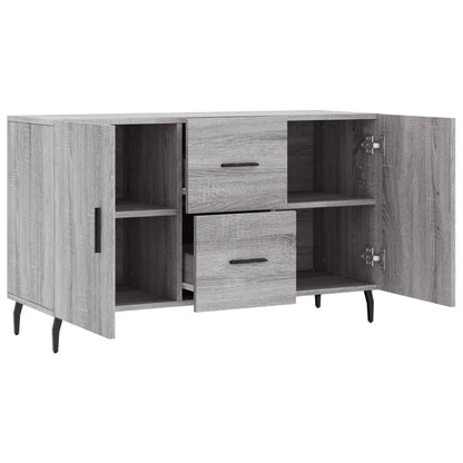 Sideboard | Grey Sonoma | Engineered wood, Metal | 100 x 36 x 60 cm