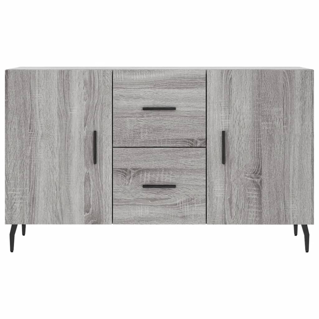 Sideboard | Grey Sonoma | Engineered wood, Metal | 100 x 36 x 60 cm