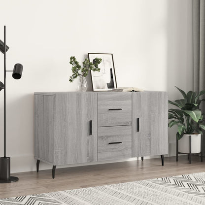 Sideboard | Grey Sonoma | Engineered wood, Metal | 100 x 36 x 60 cm